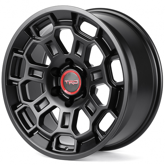 Литые диски 82113 TRD IV-1833-DS361 20 J9 ET15 6x139.7 106.1 чёрный матовый: Фото 5