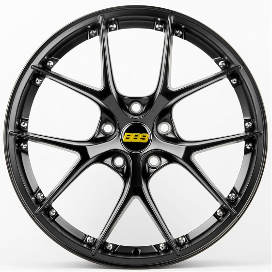 Литые диски 80536 BBS DQ004-SL051 18 J8 ET35 5x114.3 73.1 чёрный матовый: Фото 1