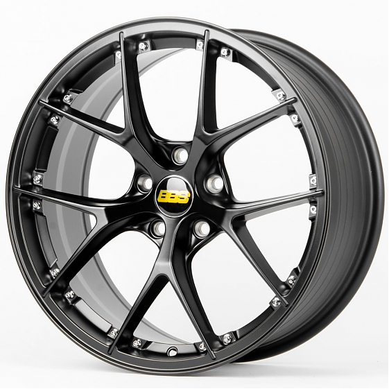 Литые диски 80536 BBS DQ004-SL051 18 J8 ET35 5x114.3 73.1 чёрный матовый: Фото 5
