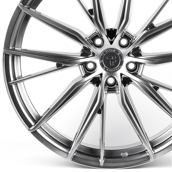 Литые диски 82552 Titan FA828 20 J8.5 ET30 5x112 66.6 серебро тёмное: Фото 2