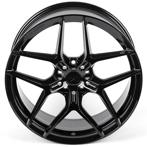 Литые диски 82197 RS FA833-SF100 20 J8.5 ET35 5x114.3 67.1 чёрный глянцевый: Фото 3