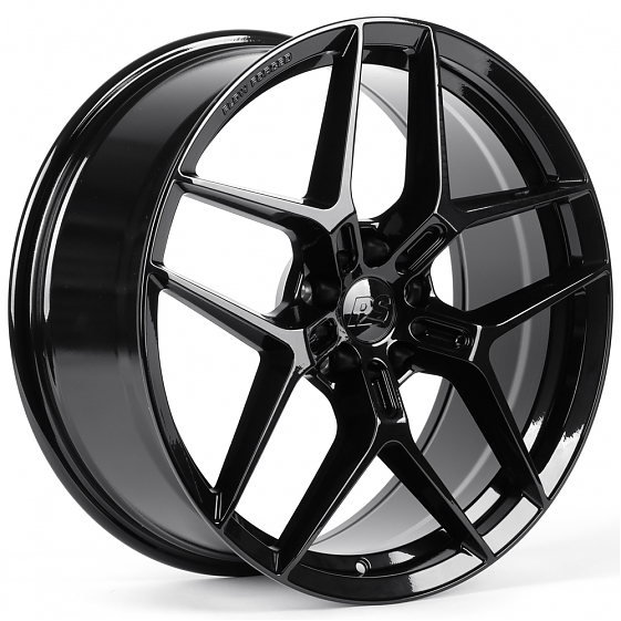 Литые диски 82197 RS FA833-SF100 20 J8.5 ET35 5x114.3 67.1 чёрный глянцевый: Фото 4