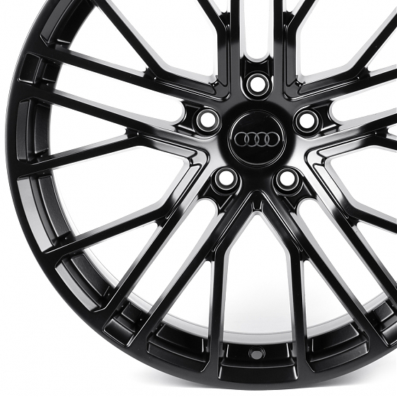 Литые диски 82539 Audi F9808 19 J8.5 ET35 5x112 66.45 чёрный матовый: Фото 2