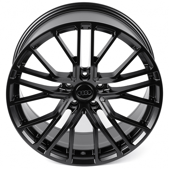 Литые диски 82539 Audi F9808 19 J8.5 ET35 5x112 66.45 чёрный матовый: Фото 3