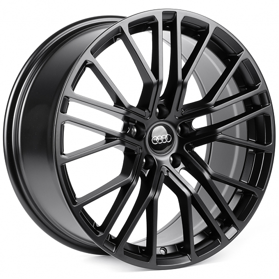 Литые диски 82539 Audi F9808 19 J8.5 ET35 5x112 66.45 чёрный матовый: Фото 4