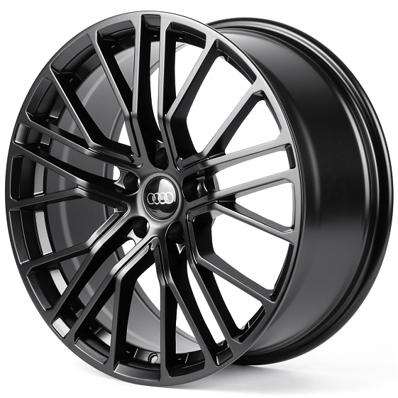 Литые диски 82539 Audi F9808 19 J8.5 ET35 5x112 66.45 чёрный матовый: Фото 5