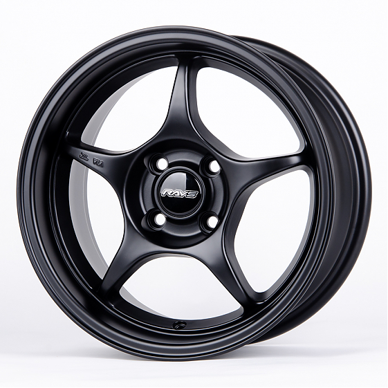 Литые диски 80742 Rays 1996-DS163 15 J7 ET30 4x100 73.1 чёрный матовый: Фото 4