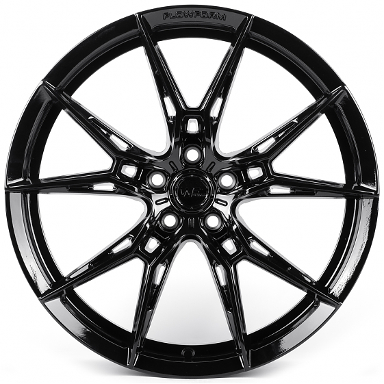Литые диски 82293 WF XF050-SM169 18 J8 ET35 5x112 66.45 чёрный глянцевый: Фото 1