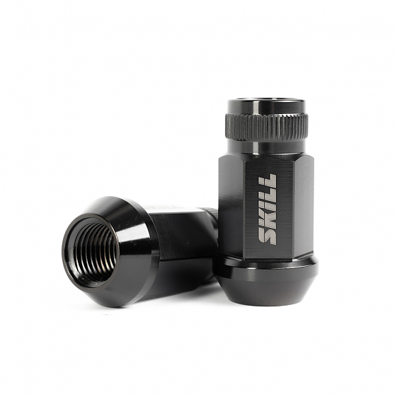 Гайка 90072 SKILL ST007 конус 14X1,5 45mm чёрный HEX 19: Фото 1
