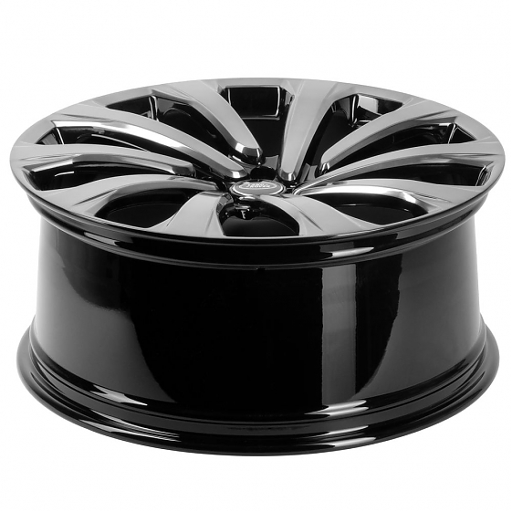 Кованые диски H230907E SKILL SL1003-SL085 21 J8.5 ET43.5 5x120 72.6 чёрный + полированные спицы под : Фото 7