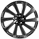 Кованые диски H230907E SKILL SL1003-SL085 21 J8.5 ET43.5 5x120 72.6 чёрный + полированные спицы под 