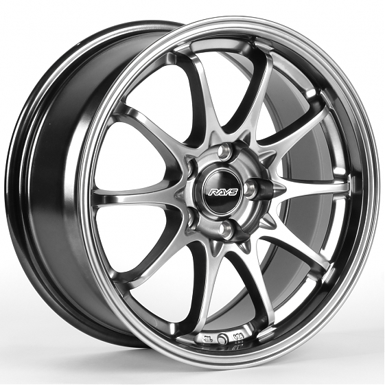 Литые диски 81923 Rays IVF-695-SM156 17 J8 ET35 5x114.3 73.1 серебро тёмное: Фото 4