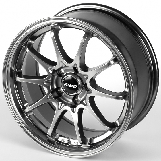 Литые диски 81923 Rays IVF-695-SM156 17 J8 ET35 5x114.3 73.1 серебро тёмное: Фото 6