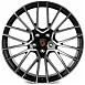 Кованые диски H241127KR SKILL FG410-CS447 22 J11.5 ET52 5x130 71.6 чёрный глянцевый + полированные с
