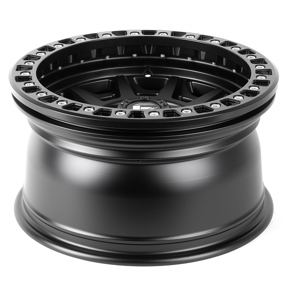 Литые диски 81480 FUEL 2628-FG568 17 J9 ET-15 6x139.7 110.1 чёрный матовый + чёрный бедлок: Фото 7