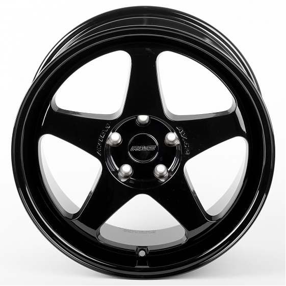Литые диски 81074 Rays E6221-DS192 18 J8.5 ET35 5x114.3 73.1 чёрный: Фото 3