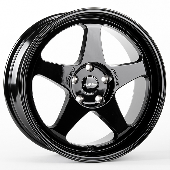 Литые диски 81074 Rays E6221-DS192 18 J8.5 ET35 5x114.3 73.1 чёрный: Фото 4
