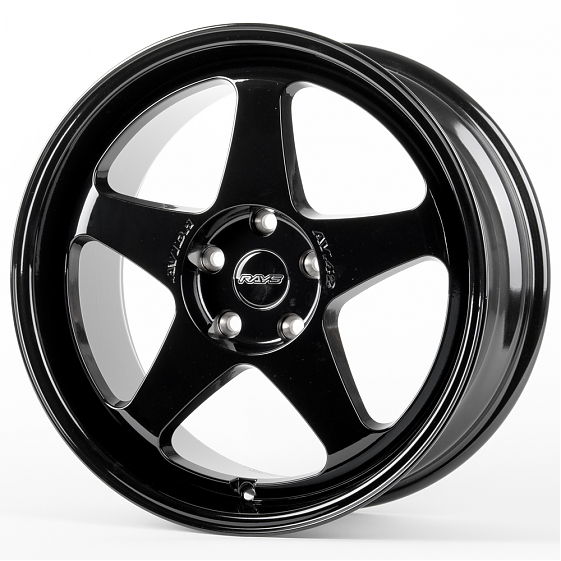 Литые диски 81074 Rays E6221-DS192 18 J8.5 ET35 5x114.3 73.1 чёрный: Фото 5