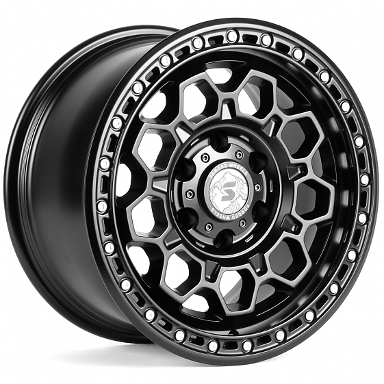 Кованые диски H250625E SKILL SB024-SL179 17 J9 ET32 6x135 87.1 чёрный матовый: Фото 4