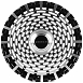 Кованые диски H250109D SKILL SL400-SV435 19 J8.5 ET40 5x108 63.4 чёрный глянцевый + полированные спи