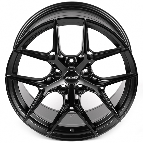 Литые диски 81903 Rays iV-914-CT492 18 J8 ET35 5x112 66.56 чёрный матовый: Фото 3