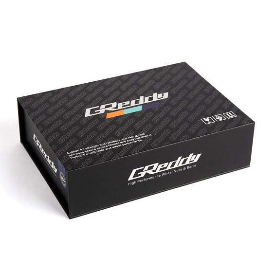 Комплект гаек 20182 Greddy M88 PRO конус 12x1,5 44.5mm чёрный глянцевый HEX 17: Фото 4