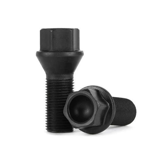 Болт 20225 ATVL 151 конус 14x1,25 28mm чёрный матовый HEX 17: Фото 2