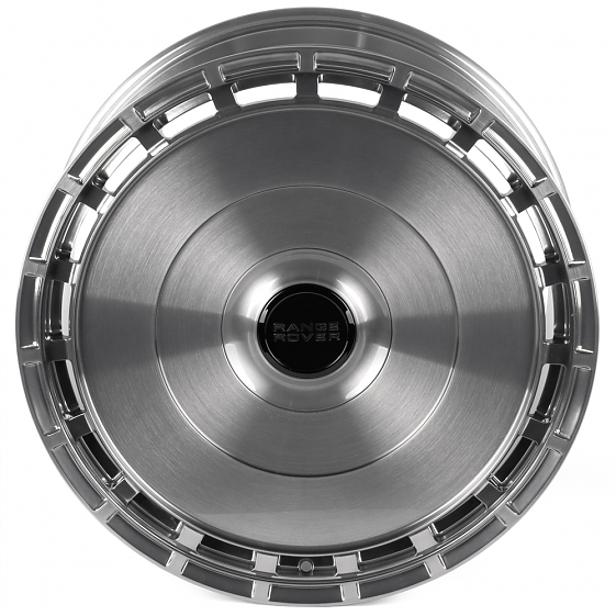 Кованые диски H241211W SKILL SL793-CV497 23 J9.5 ET42.5 5x120 72.6 серебро + зеркальная полировка: Фото 3