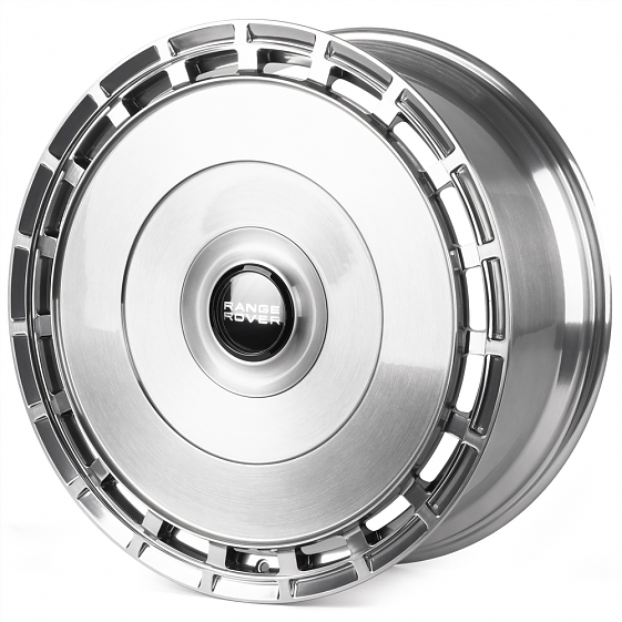 Кованые диски H241211W SKILL SL793-CV497 23 J9.5 ET42.5 5x120 72.6 серебро + зеркальная полировка: Фото 5