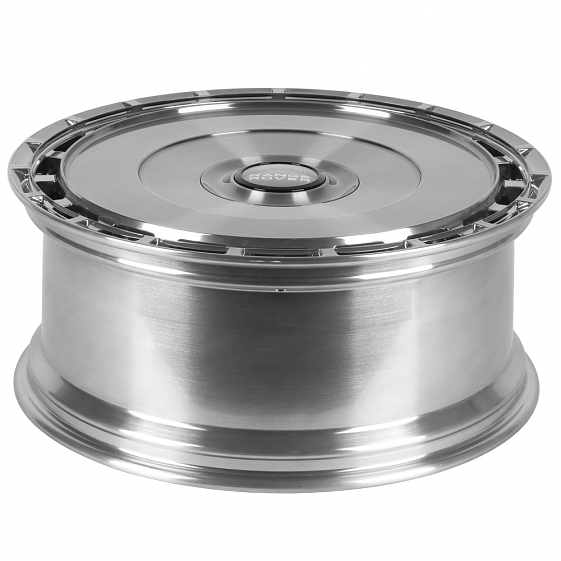 Кованые диски H241211W SKILL SL793-CV497 23 J9.5 ET42.5 5x120 72.6 серебро + зеркальная полировка: Фото 7