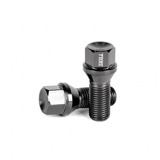 Болт 90120 SKILL ST102 конус 14X1,5 28mm черный HEX 17: Фото 2