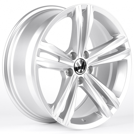 Литые диски 82369 Volkswagen IVF3111 18 J8 ET35 5x112 57.1 серебро: Фото 4