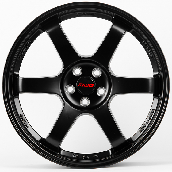 Литые диски 80410 Rays ZT810-DS191 18 J8 ET40 5x100 73.1 чёрный матовый: Фото 1