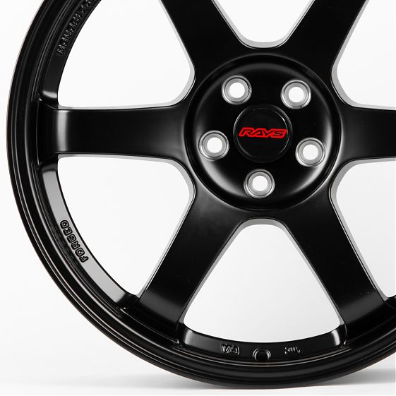 Литые диски 80410 Rays ZT810-DS191 18 J8 ET40 5x100 73.1 чёрный матовый: Фото 2