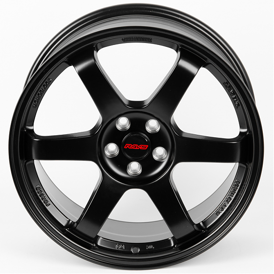 Литые диски 80410 Rays ZT810-DS191 18 J8 ET40 5x100 73.1 чёрный матовый: Фото 3