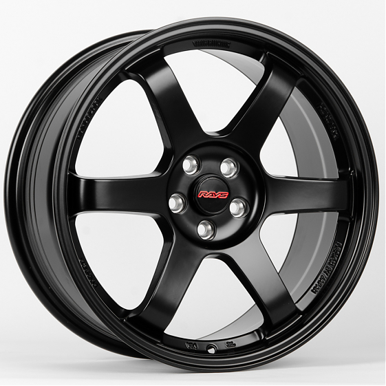 Литые диски 80410 Rays ZT810-DS191 18 J8 ET40 5x100 73.1 чёрный матовый: Фото 4