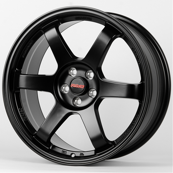Литые диски 80410 Rays ZT810-DS191 18 J8 ET40 5x100 73.1 чёрный матовый: Фото 5