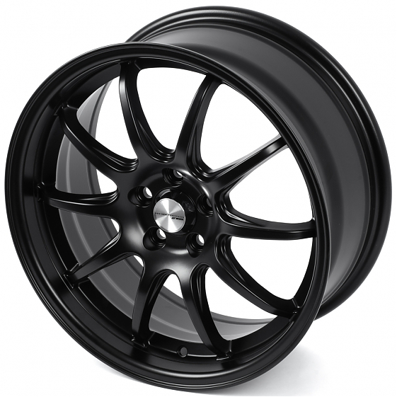 Литые диски 82163 Work 12243-CT345 17 J7.5 ET40 5x100 73.1 чёрный матовый: Фото 3