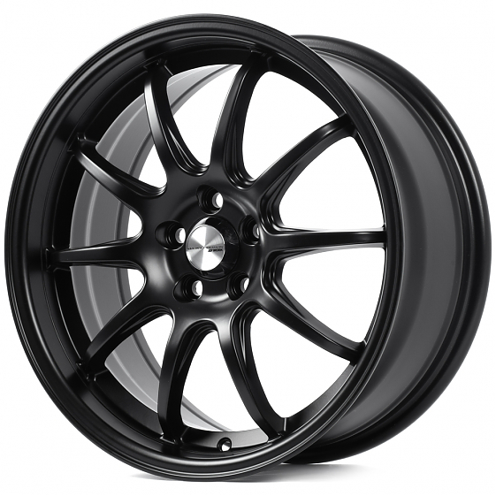 Литые диски 82163 Work 12243-CT345 17 J7.5 ET40 5x100 73.1 чёрный матовый: Фото 5