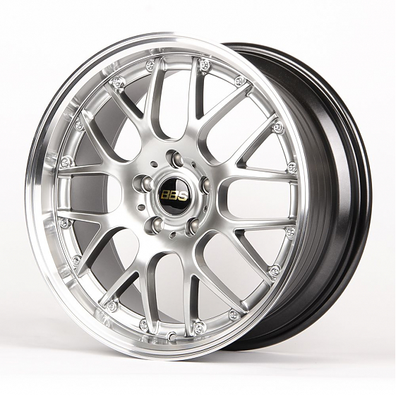 Литые диски 80691 BBS LK007-FG441 18 J8 ET38 5x114.3 73.1 серебро тёмное + полированный обод: Фото 5