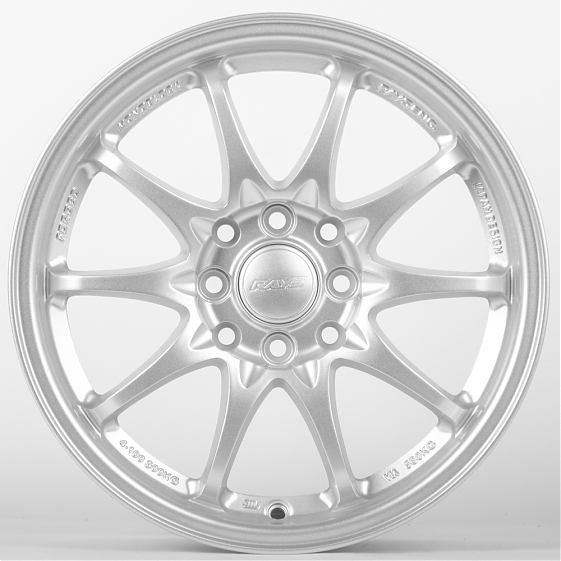 Литые диски 80361 Rays WT290-DS163 15 J7 ET35 4x100/4x114.3 73.1 серебро: Фото 1