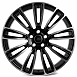 Кованые диски 0923-112 PTRACING FG405X-SV467 21 J9.5 ET45 5x120 72.56 чёрный + полированные спицы