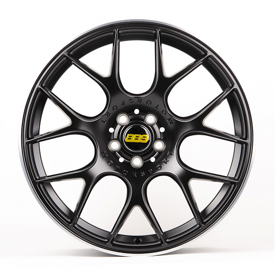 Литые диски 80644 BBS DQ001-SK163 18 J8 ET38 5x100 73.1 чёрный матовый + полированный обод: Фото 1