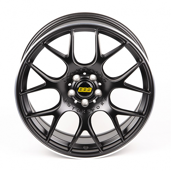 Литые диски 80644 BBS DQ001-SK163 18 J8 ET38 5x100 73.1 чёрный матовый + полированный обод: Фото 3