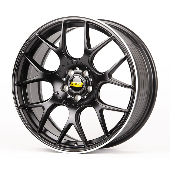 Литые диски 80644 BBS DQ001-SK163 18 J8 ET38 5x100 73.1 чёрный матовый + полированный обод: Фото 5