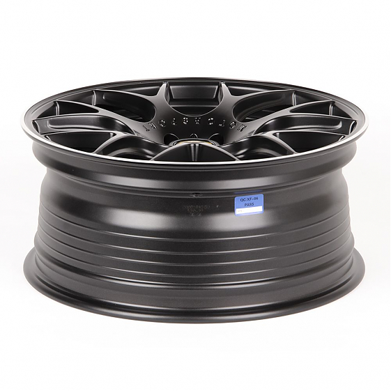 Литые диски 80644 BBS DQ001-SK163 18 J8 ET38 5x100 73.1 чёрный матовый + полированный обод: Фото 7