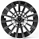 Литые диски 82510 Mercedes-Benz XF002 17 J7.5 ET35 5x112 66.45 чёрный + полированные спицы