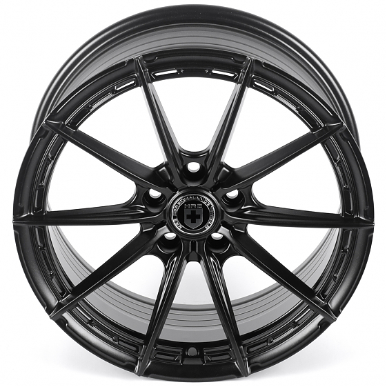 Литые диски 82581 HRE IVF-006-SM155 17 J7.5 ET35 5x108 73.1 чёрный матовый: Фото 3