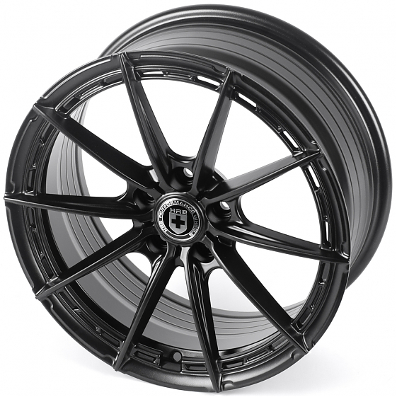 Литые диски 82581 HRE IVF-006-SM155 17 J7.5 ET35 5x108 73.1 чёрный матовый: Фото 6