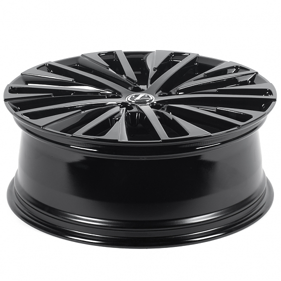 Кованые диски H240320i SKILL SL445-SL445 21 J8 ET40 5x114.3 60.1 чёрный глянцевый: Фото 7